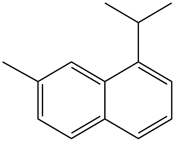 Image of 7-methyl-1-(1-methylethyl)naphthalene