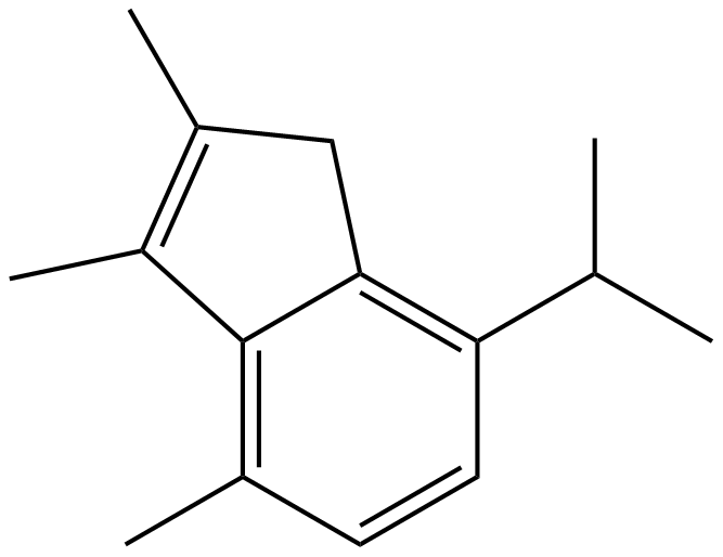 Image of 7-(1-methyhlethyl)-2,3,4-trimethyl-1H-indene
