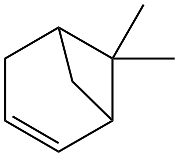 Image of 7,7-dimethylbicyclo[3.1.1]-2-heptene