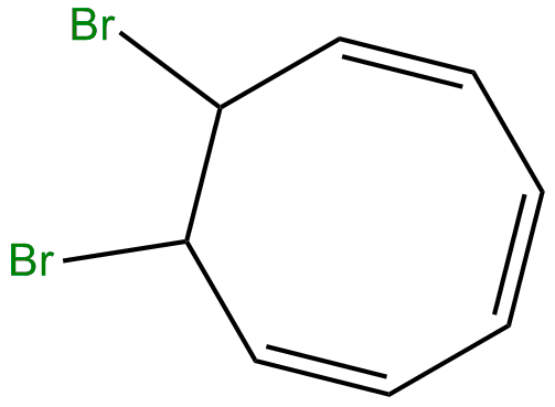 Image of 7,8-dibromo-1,3,5-cyclooctatriene