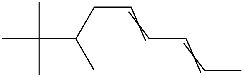 Image of 7,8,8-trimethyl-2,4-nonadiene