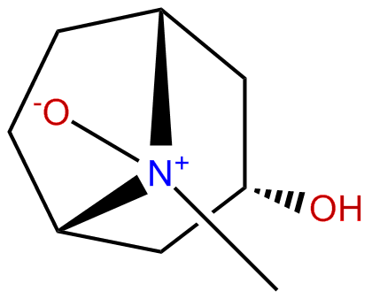 Image of 8-azabicyclo[3.2.1]octan-3-ol, 8-methyl-, 8-oxide, (endo,anti)-