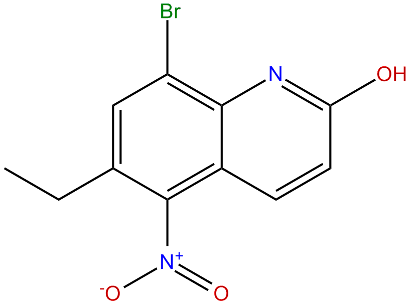 Image of 8-bromo-6-ethyl-2-hydroxy-5-nitroquinoline
