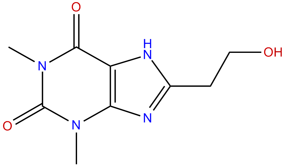 Image of 8-(2-hydroxyethyl)theophylline