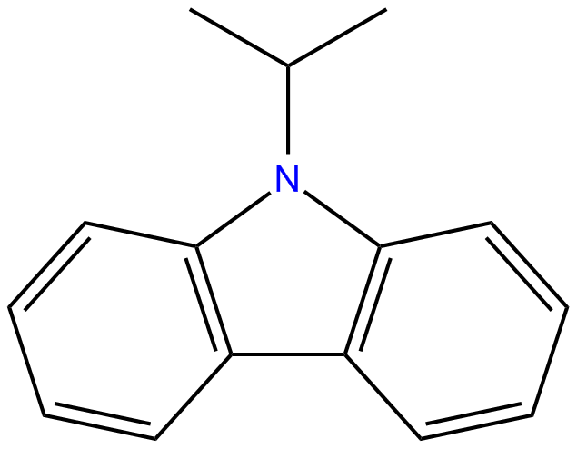 Image of 9-(1-methylethyl)carbazole