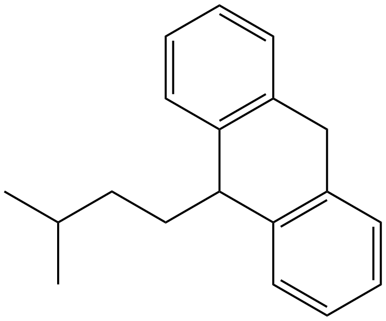 Image of 9-(3-methylbutyl)-9,10-dihydroanthracene