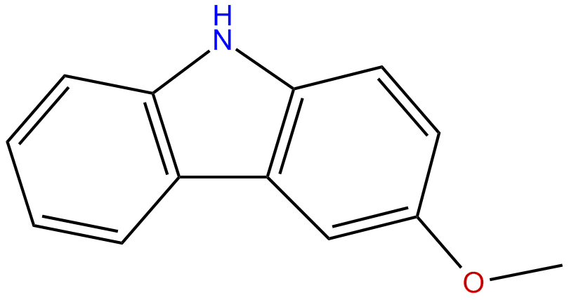 Image of 9H-carbazole, 3-methoxy-