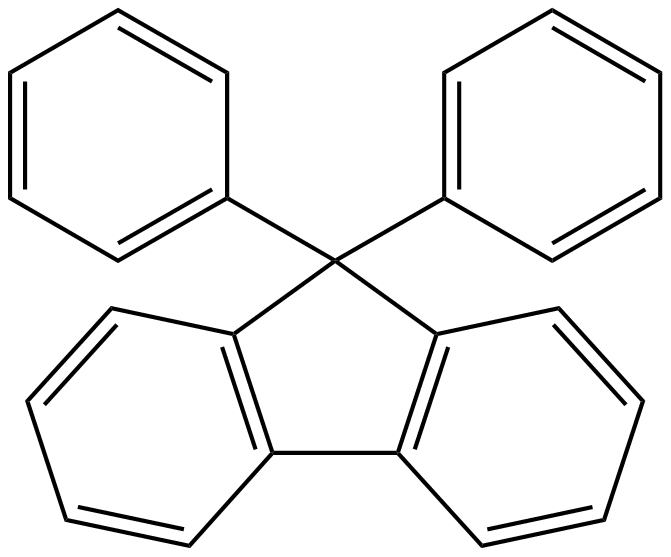 Image of 9H-fluorene, 9,9-diphenyl-