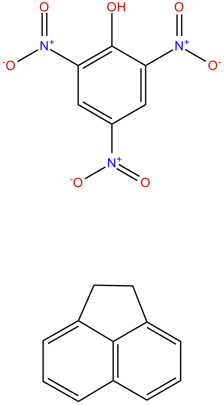 Image of acenaphthene, compd. with 2,4,6-trinitrophenol(1:1)