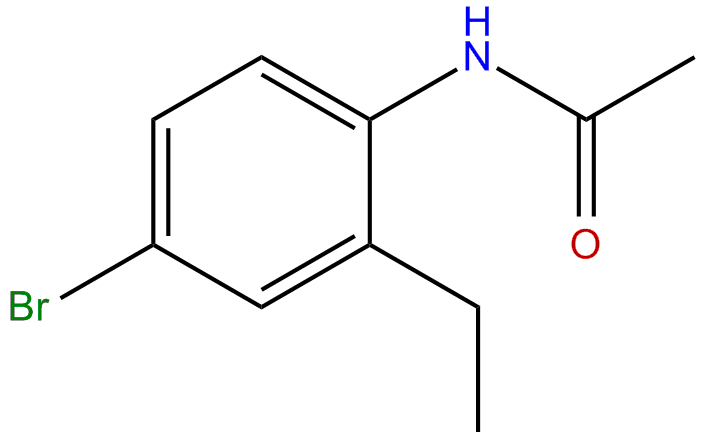 Image of acetamide, N-(4-bromo-2-ethylphenyl)-