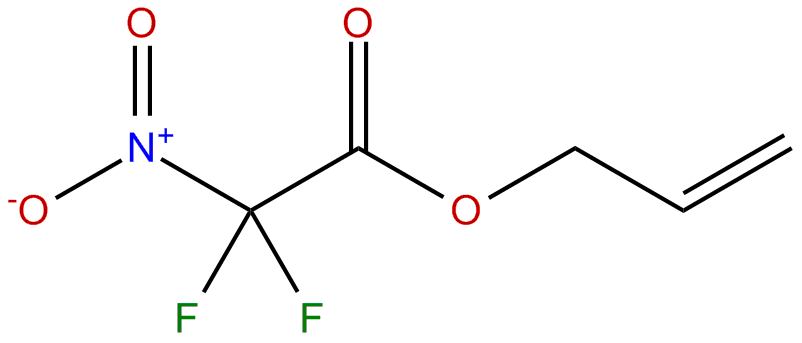 Image of acetic acid, difluoronitro-, 2-propenyl ester