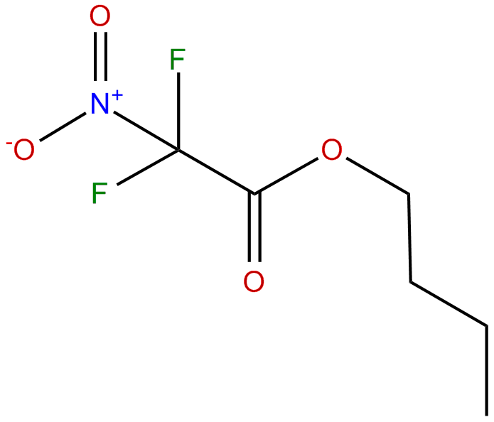 Image of acetic acid, difluoronitro-, butyl ester