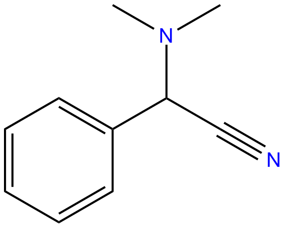 Image of acetonitrile, (dimethylamino)phenyl-