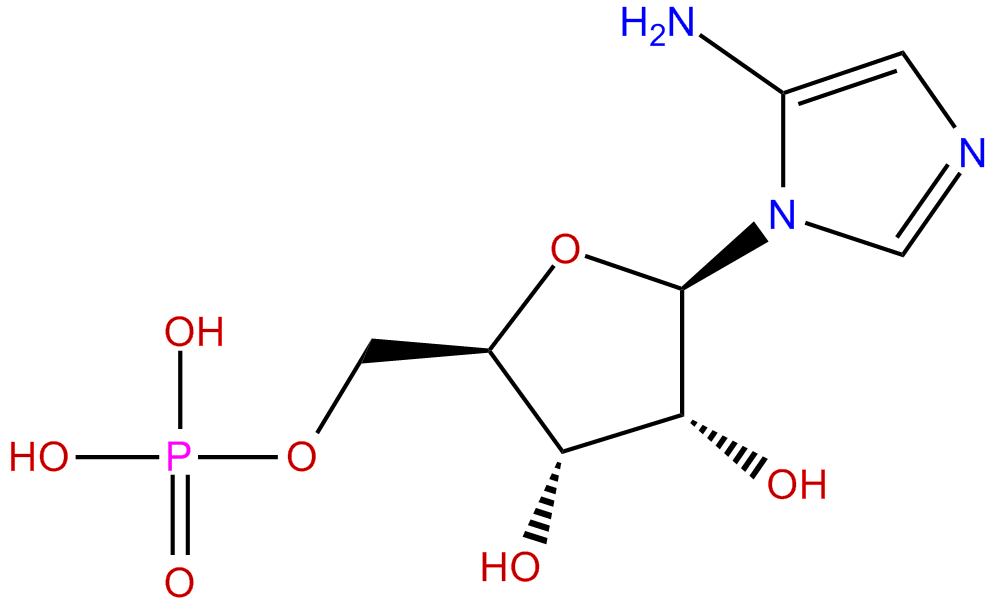 Image of aminoimidazole ribotide