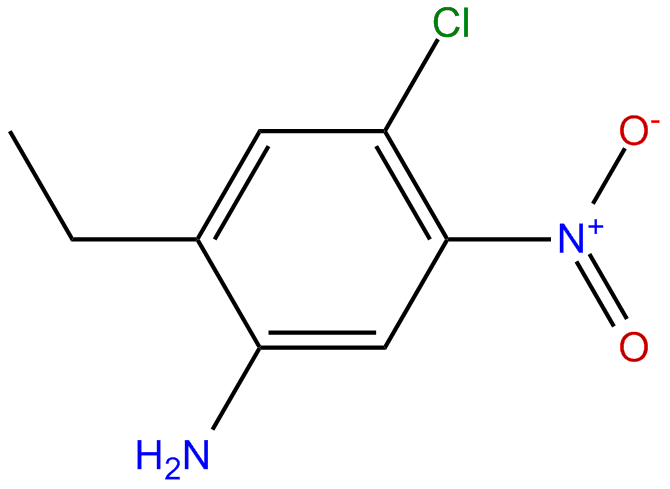 Image of aniline, 4-chloro-2-ethyl-5-nitro-