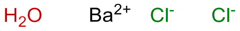 Image of barium chloride monohydrate