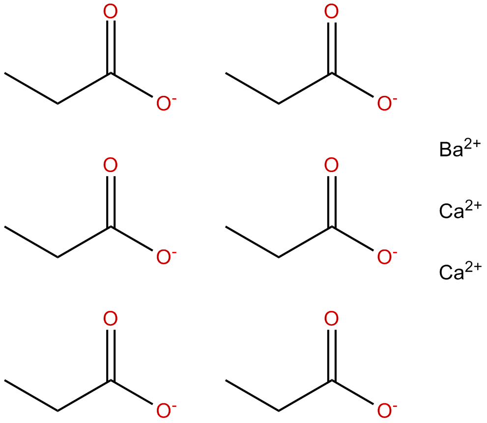 Image of barium dicalcium hexapropanoate