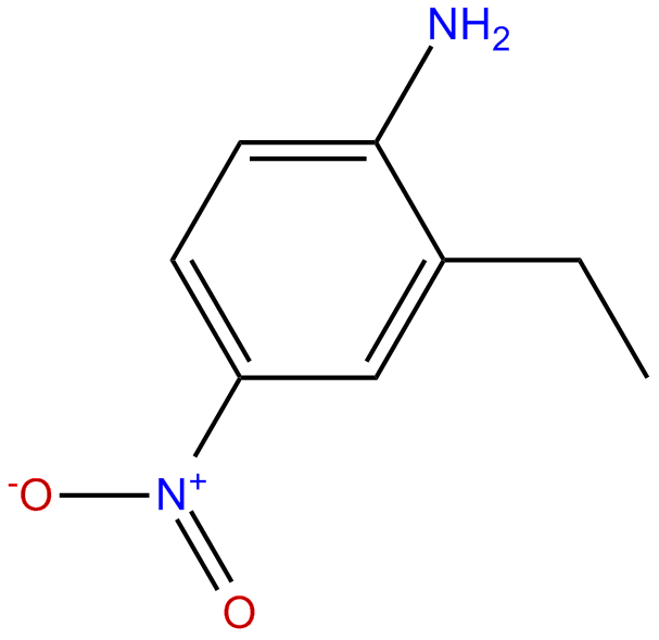 Image of benzenamine, 2-ethyl-4-nitro-