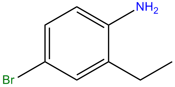 Image of benzenamine, 4-bromo-2-ethyl-