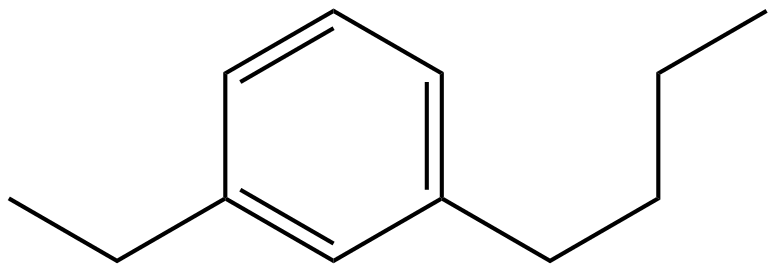 Image of benzene, 1-butyl-3-ethyl-