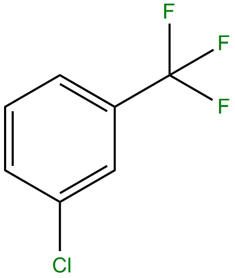 Image of benzene, 1-chloro-3-(trifluoromethyl)-
