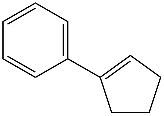 Image of benzene, 1-cyclopenten-1-yl-