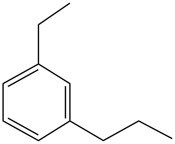 Image of benzene, 1-ethyl-3-propyl-