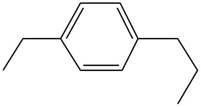 Image of benzene, 1-ethyl-4-propyl-