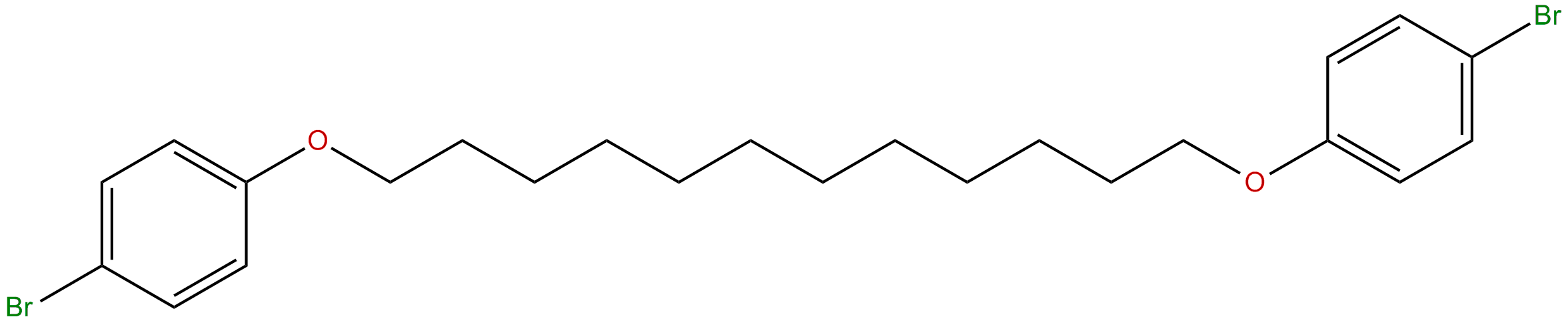 Image of Benzene, 1,1'-[1,12-dodecanediylbis(oxy)]bis*4-bromo-