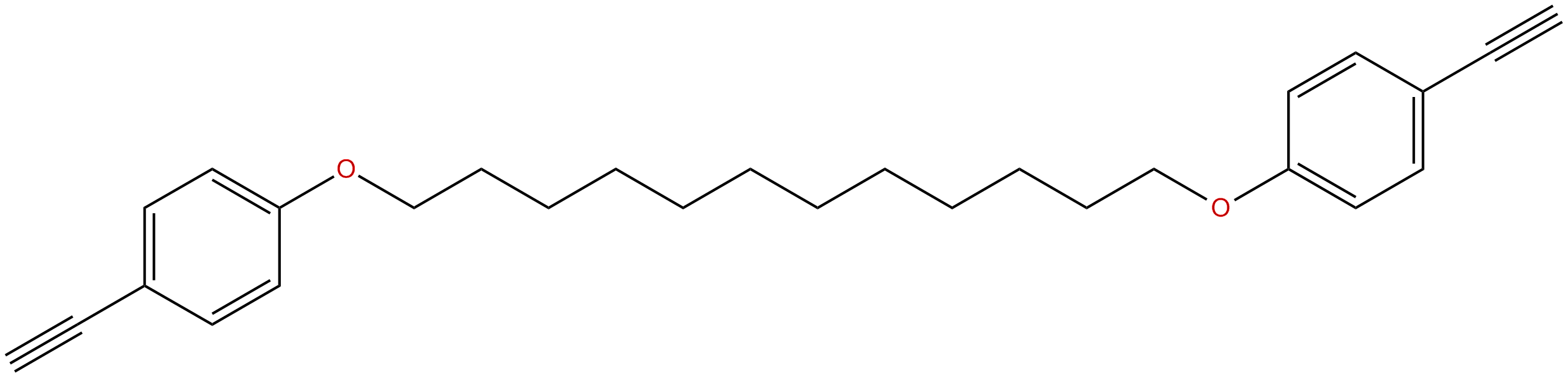 Image of Benzene, 1,1'-[1,12-dodecanediylbis(oxy)]bis*4-ethynyl-