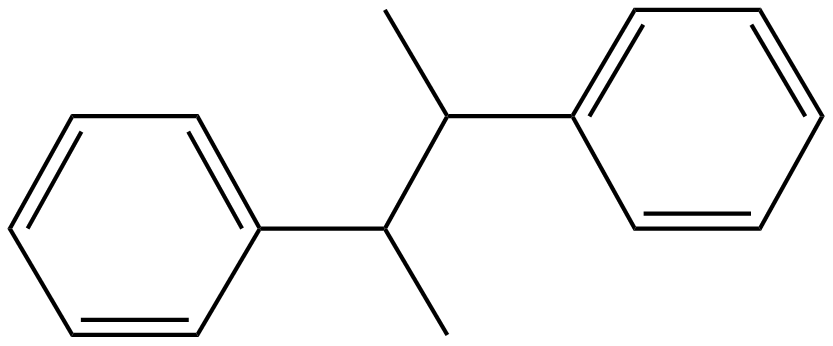 Image of benzene, 1,1'-(1,2-dimethyl-1,2-ethanediyl)bis-