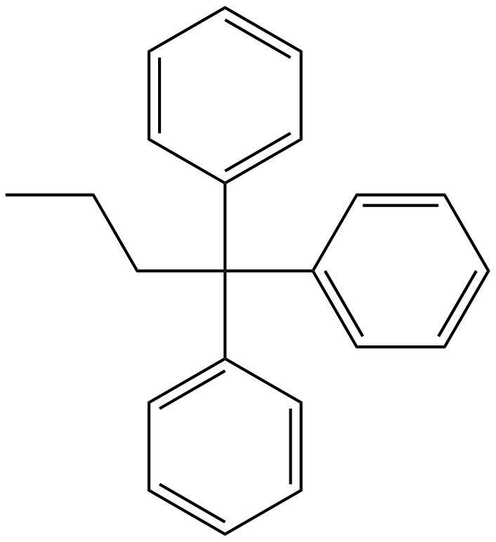 Image of benzene, 1,1',1''-butylidynetris-