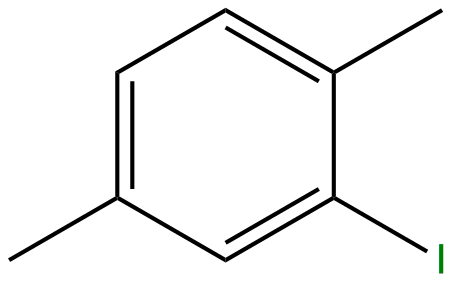 Image of benzene, 2-iodo-1,4-dimethyl-
