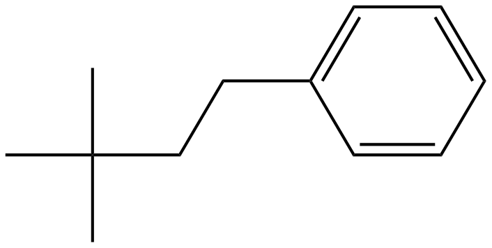 Image of benzene, (3,3-dimethylbutyl)-