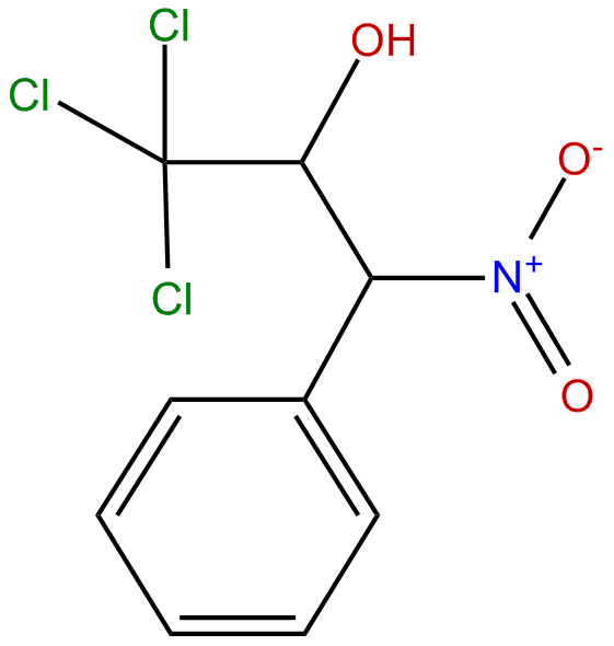 Image of benzene ethanol-.beta.-nitro-.alpha.-trichloromethane