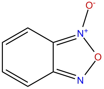 Image of benzofurazan 1-oxide