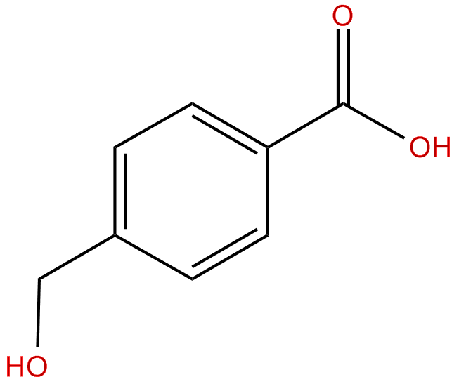 Image of benzoic acid, 4-(hydroxymethyl)-
