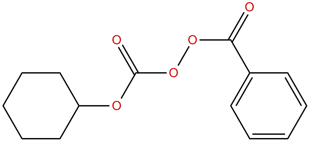 Image of Benzoyl(cyclohexyloxy)-carbonylperoxide