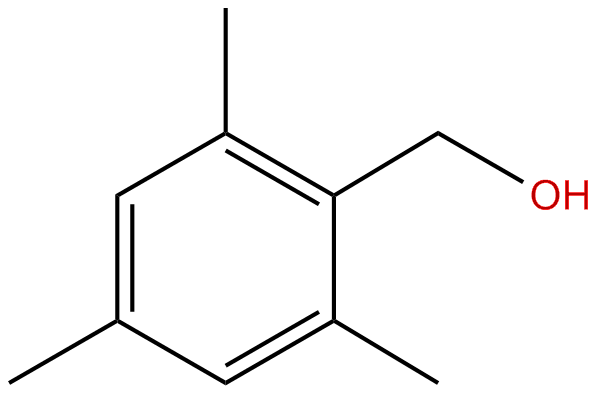 Image of benzyl alcohol, 2,4,6-trimethyl-