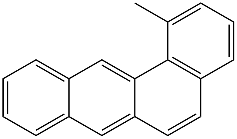 Image of benz[a]anthracene, 1-methyl-