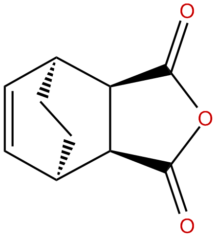 Image of bicyclo[2.2.2]oct-5-ene-2,3-dicarboxylic anhydride, cis-endo-