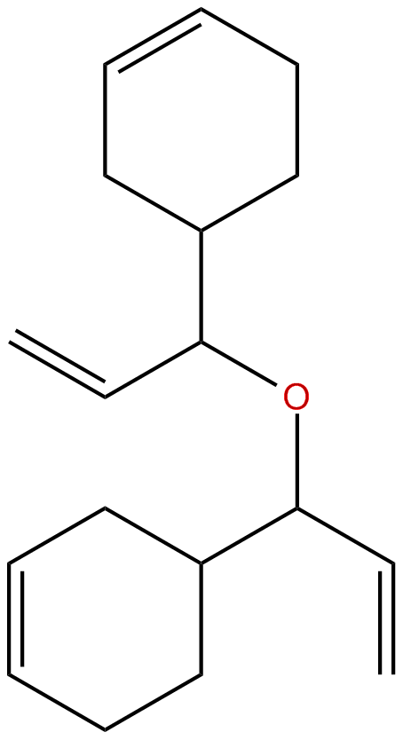 Image of bis[1-(3-cyclohexen-1-yl)allyl] ether