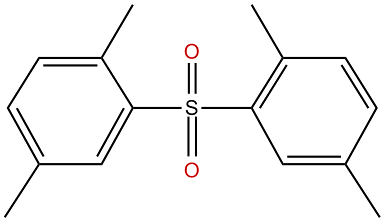 Image of bis(2,5-dimethylphenyl) sulfone