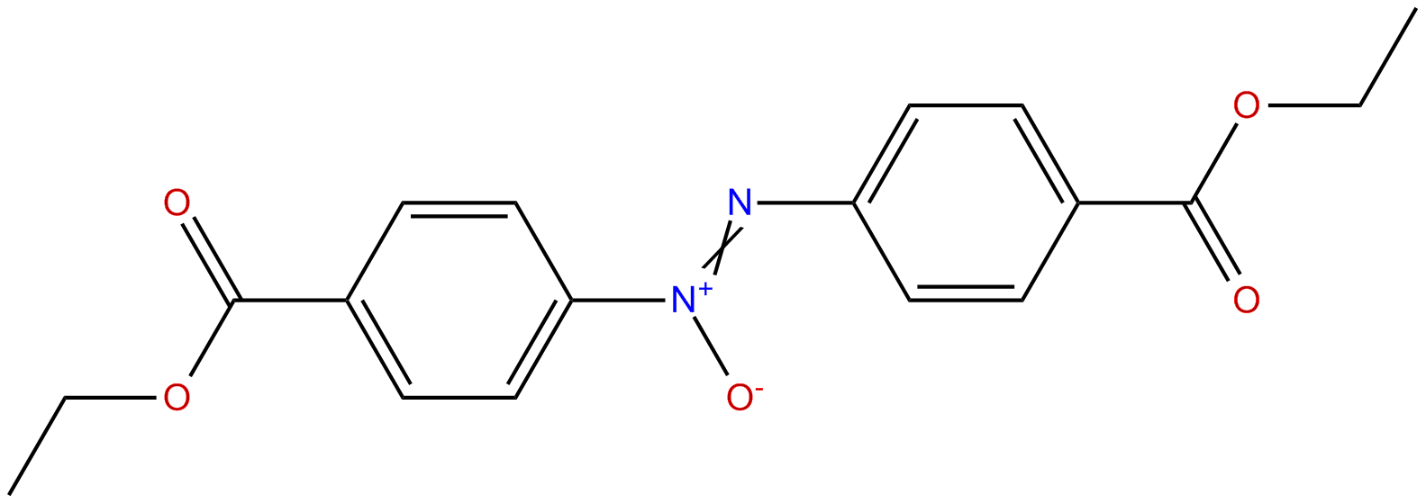 Image of bis(ethyl 4-benzenecarboxylate)diazene 1-oxide