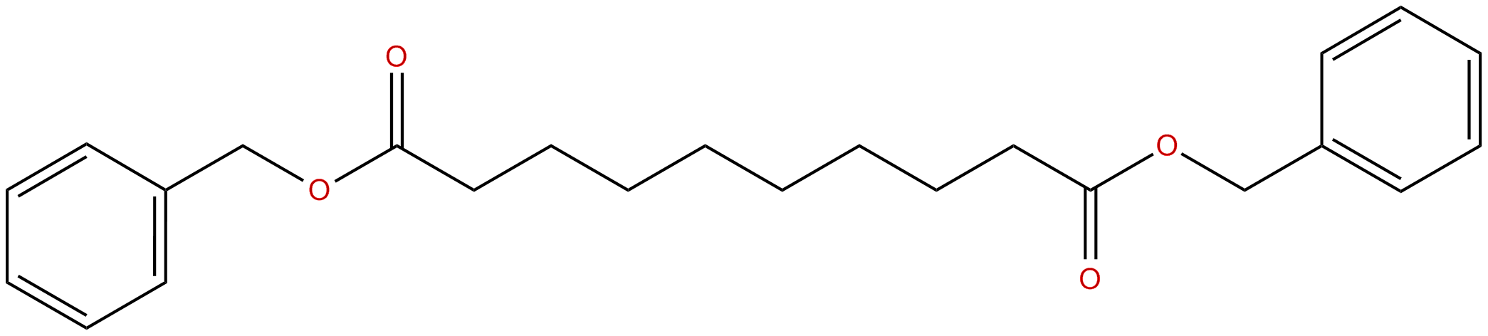 Image of bis(phenylmethyl) decanedioate