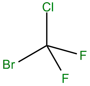 Image of bromochlorodifluoromethane