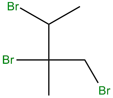 Image of butane, 1,2,3-tribromo-2-methyl-