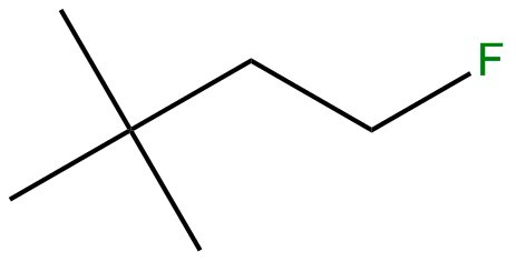 Image of butane, 4-fluoro-2,2-dimethyl-