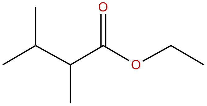 Image of butanoic acid, 2,3-dimethyl-, ethyl ester