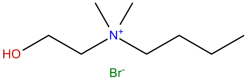 Image of butyl-(2-hydroxyethyl)-dimethyl-ammonium bromide